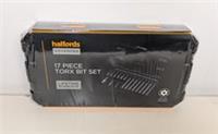 Halfords Advanced 17 Piece Torx Bit Set - New & Sealed