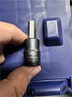 Halfords Advanced HW8 Black Edition 3/8 Drive 8mm Hex Socket Adapter Bit