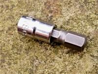 HALFORDS ADVANCED 8mm HEX / ALLEN SOCKET, 1/4" DRIVE, NEW.