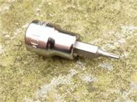 HALFORDS ADVANCED T10 SECURITY TORX SOCKET, 3/8" DRIVE, NEW