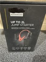Halfords Advanced Lithium Jump Starter 2L 400A 6000 mAh Power Bank USB Torch