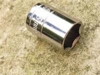 HALFORDS ADVANCED 13mm SHALLOW SOCKET, 1/4" DRIVE, 6 POINT, NEW.