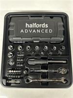 Halfords Advanced 1/4 Ratchet Set 40pc Inc Tray