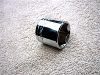 HALFORDS ADVANCED 22mm SHALLOW SOCKET, 3/8" DRIVE, 6 POINT, NEW