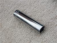 HALFORDS ADVANCED 9mm DEEP SOCKET, 1/4" DRIVE, 6 POINT, NEW.