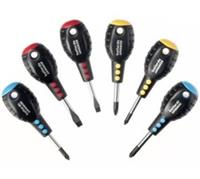 Halfords Advanced 6 Piece Stubby Screwdriver Set