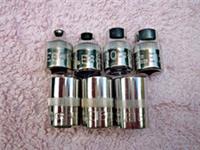 HALFORDS ADVANCED 7PC FEMALE TORX SOCKETS, E6 to E18 3/8" DRIVE, NEW.