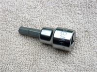 HALFORDS ADVANCED 6mm HEX / ALLEN SOCKET, 3/8" DRIVE, NEW.