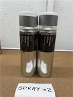 1 X FORD STARDUST SILVER, 1 X MACHINE SILVER SPRAY PAINT 300ML CANS HALFORDS