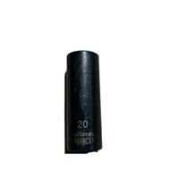 (845) 2x 20mm HALFORDS ADVANCED 1/2 Drive Impact 6 Point Deep Socket
