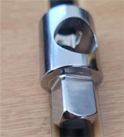 Halfords Advanced 3-WAY SOCKET ADAPTOR - 1/2" MALE TO 3/8" FEMALE