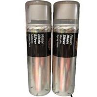 NISSAN BLADE SILVER SPRAY PAINT 300ML HALFORDS CANS x2