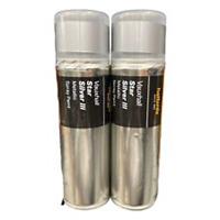 VAUXHALL STAR SILVER III (3) SPRAY PAINT 300ML CANS HALFORDS x2