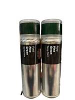 FORD PINE GREEN SPRAY PAINT 300ML CANS HALFORDS X2
