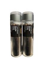 LAND ROVER SCOTIA GREY METALLIC SPRAY PAINT 300ML HALFORDS CANS X2