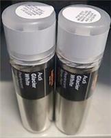 AUDI GLACIER WHITE PEARLESCENT SPRAY PAINT 300ML HALFORDS X2