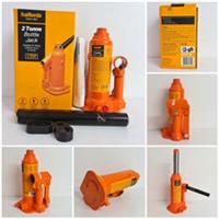 Halfords 2 Tonne Bottle Jack Heavy Duty Hydraulic Car Lifting Tool