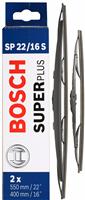Bosch Sp22/16S Wiper Blades - Front Pair