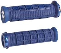 Odi Elite Pro Lock On Mtb Grips, 130Mm, Navy Blue