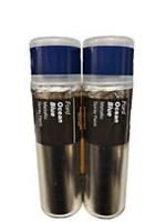 FORD OCEAN BLUE METALLIC SPRAY PAINT 300ML HALFORDS CANS X2