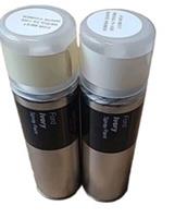 FORD IVORY SPRAY PAINT 300ML CANS HALFORDSx2