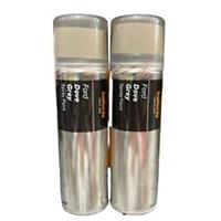 FORD DOVE GREY SPRAY PAINT 300ML HALFORDS CANS x 2
