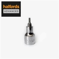 Halfords Advanced 1/2" Drive Spline M4 Bit Socket - Lifetime Guarantee