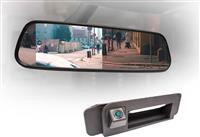 Motormax Mirror Monitor And Mercedes Reverse Camera Kit With 105 Viewing Angle