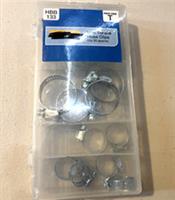 Halfords Hose Clips Low Torque HBB133 20 Pack