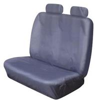 Cosmos Heavy Duty Double Front Seats Covers Grey