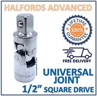 Halfords Advanced 1/2" Square Drive Universal Joint - New - Lifetime Guarantee