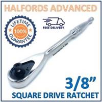 Halfords Advanced 3/8" Square Drive 100 Teeth Ratchet Handle - New - Free P&P