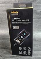 Halfords Advanced 1A Smart Maintenance Battery Charger 6V & 12V Batteries 1.2L