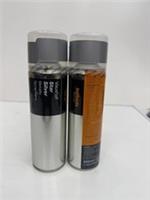 VAUXHALL STAR SILVER METALLIC SPRAY PAINT 300ML CANS HALFORDS x2