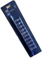 Halfords Advanced 1/2 Drive Metric Sockets Set on Rail 6 Point 10mm To 19mm