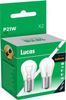 Lucas 382 P21W Car Bulb Twin Pack
