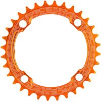 Race Face 1X Narrow Wide Single Chainring 104 Bcd, 38T, Orange
