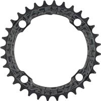 Race Face 1x Narrow Wide Single Chainring 104 BCD, 30T, Black
