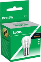 Lucas 566 P21/4W Car Bulb Single Pack