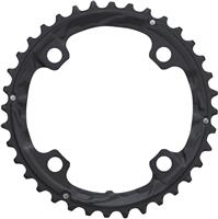 Shimano Fc-T781 10 Speed Triple Middle Chainring 36T-Al Black