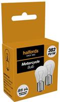 Halfords 382 Motorcycle Bulb Twin Pack