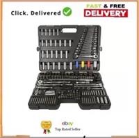 Halfords Advanced 200 Piece Chrome Socket & Ratchet Spanner Set NEW