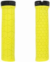 Race Face Getta Lock-On Grips, 33Mm, Yellow/Black