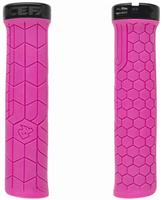 Race Face Getta Lock-On Grips, 30Mm, Magenta/Black