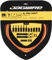 Jagwire 2x Pro Shift Cable Kit, Orange