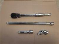 Halfords Advanced 3/8" Ratchet Handle Power Extension Bar UJ set ( 1/2" 1/4") A