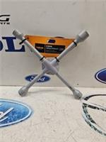 HALFORDS 4 Arm Wheel Wrench FREE P&P