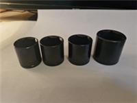 Set of 4 Halfords Advanced shallow 1/2" Drive Socket 30mm to 36mm tools 6 point