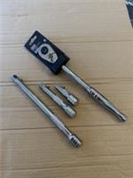 Halfords Advanced 1/2 Ratchet - 100T Plus 1/2 Locking Extension Bar Set