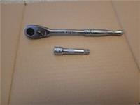 Halfords Advanced 3/8" Ratchet Handle Power Extension Bar UJ set ( 1/2" 1/4")